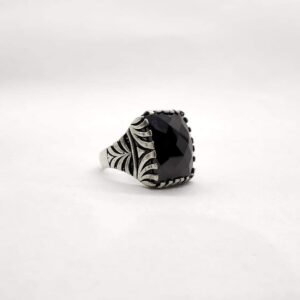 STONE SILVER RING-06