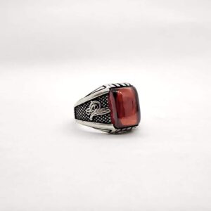 STONE SILVER RING-09