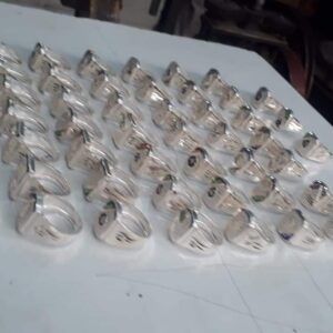 STONE SILVER RING-11